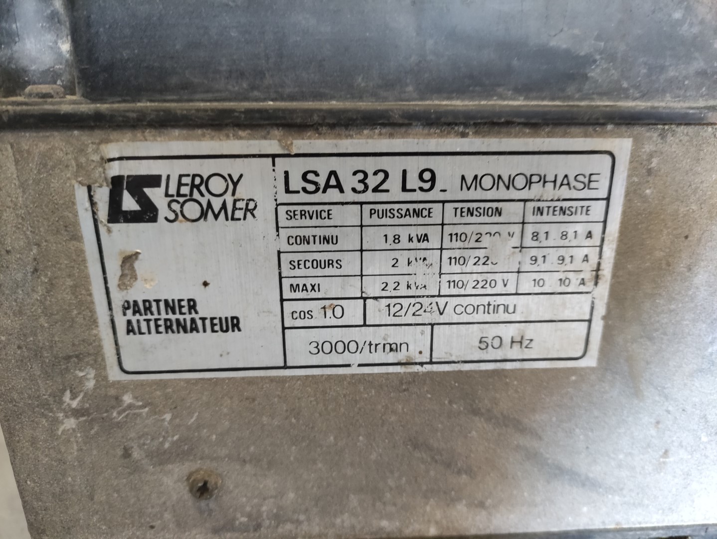 TE KOOP Stroomaggregaat benzine 1,5 kVA Euro Rent