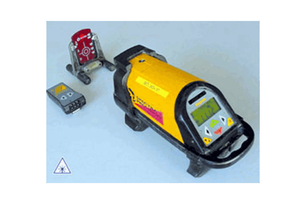 Riool laserwaterpas