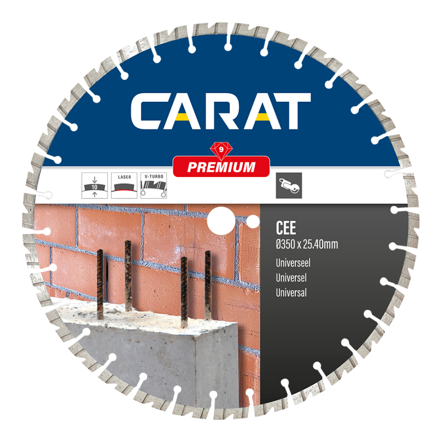 Diamantzaagblad Ø 350 mm universeel