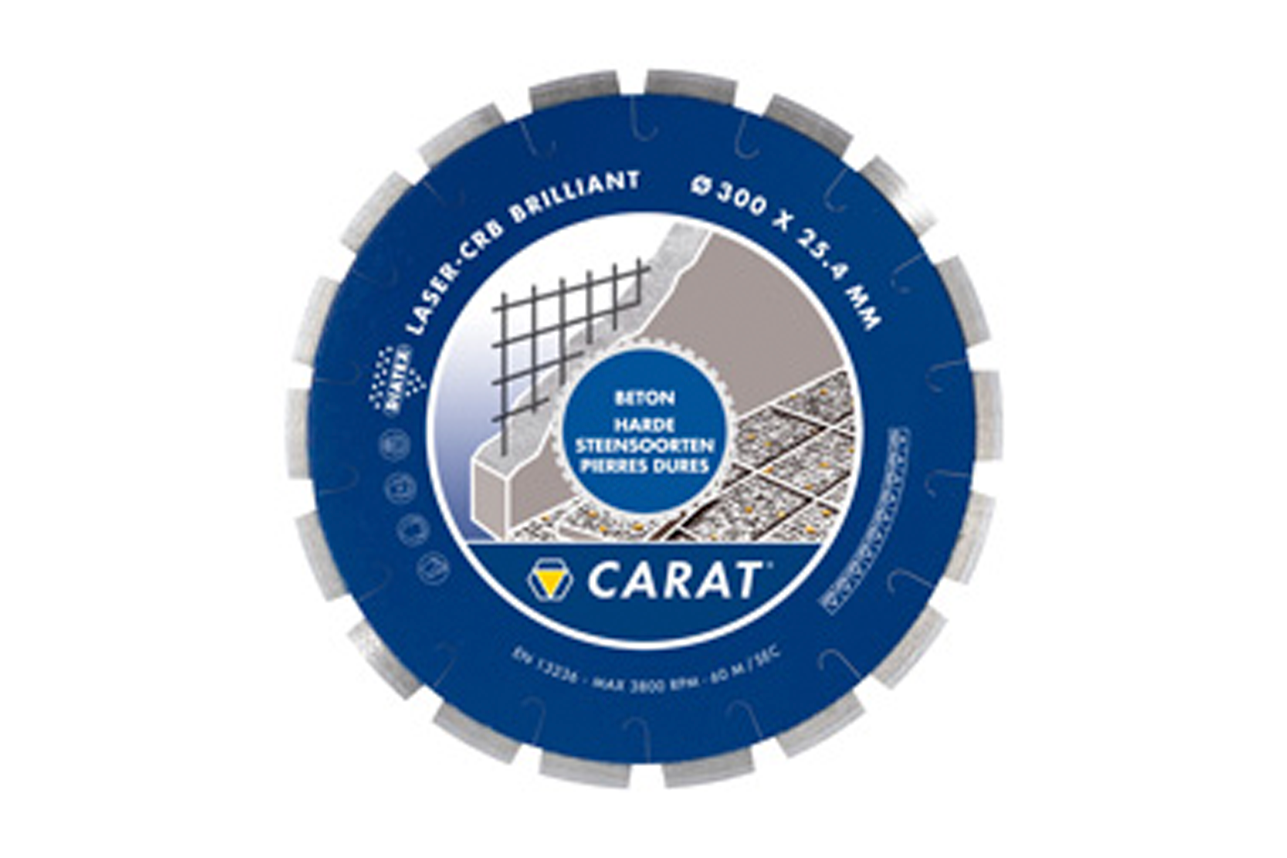 Zaagblad Ø 450 mm beton: CARAT CRB