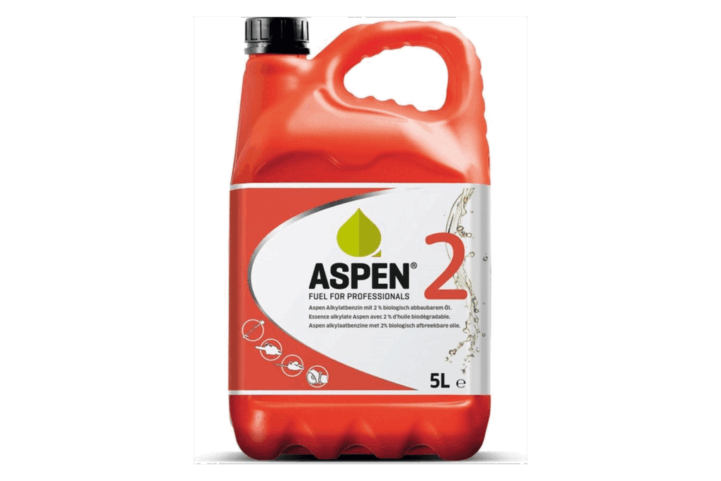 Aspen 2 alkylaatbenzine (met 2-taktolie) 5 liter