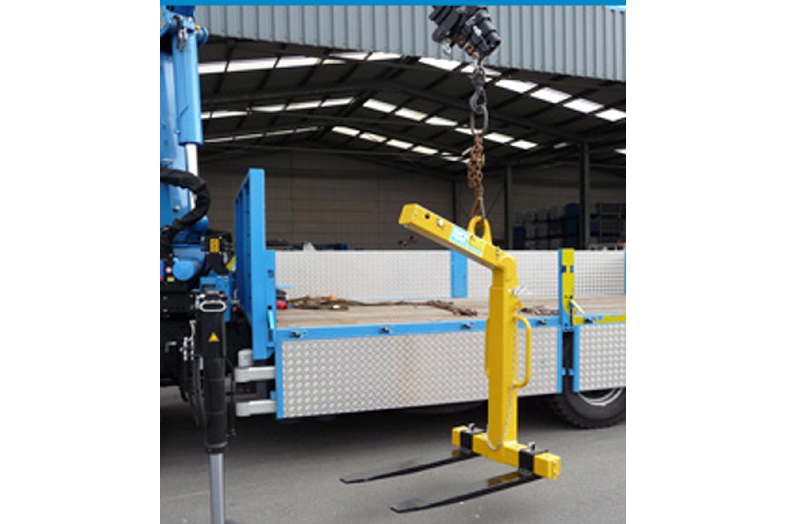 Pallethaak voor kraan 2000 kg