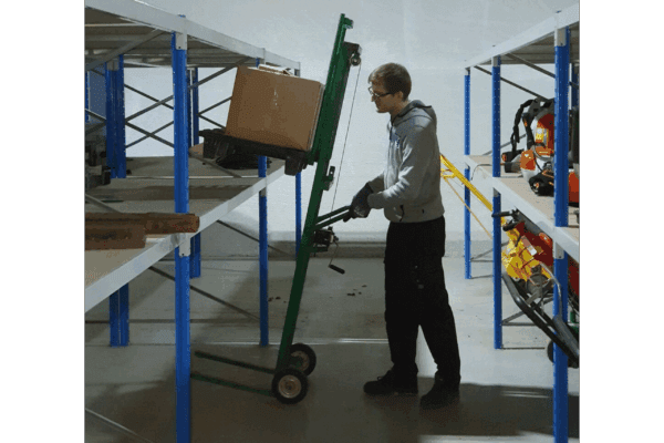 Stapelaar 150 kg handbediend tot 1,75 m telescopisch