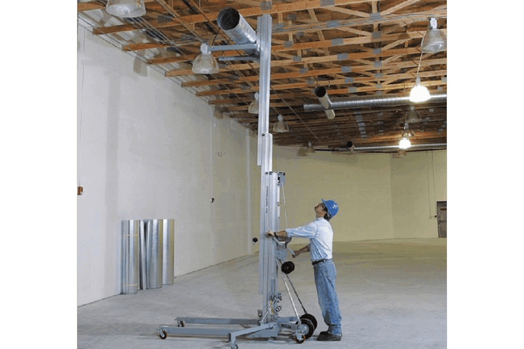 Materiaallift 350 kg tot max. 4,76 m telescopisch