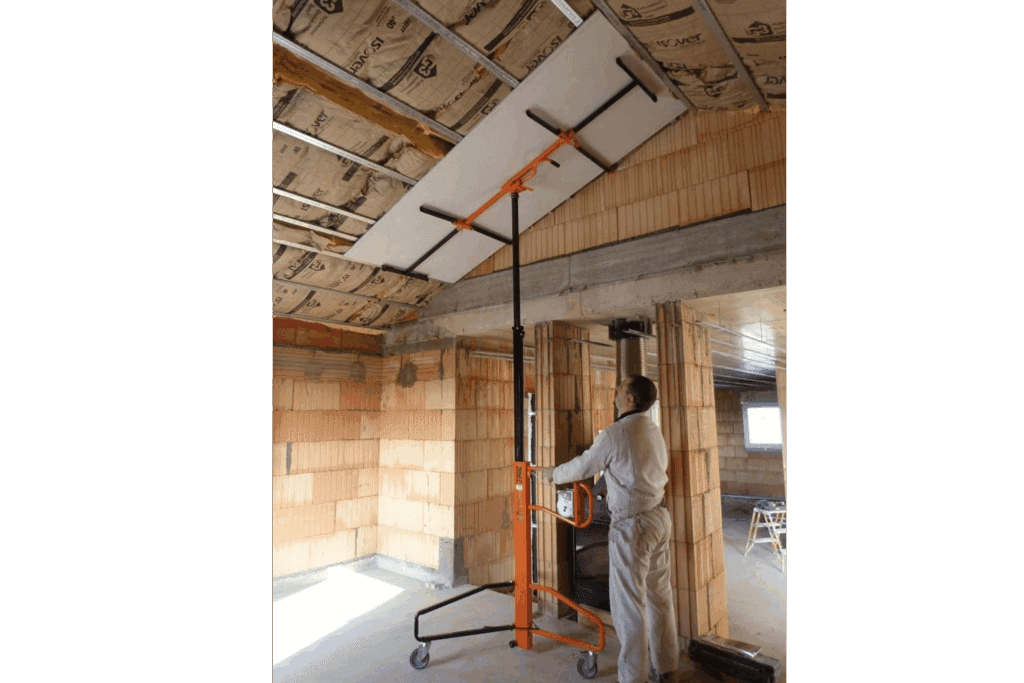 Paneellift 75 kg voor plafond en wand tot 4 m