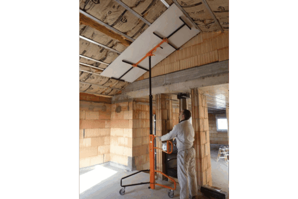 Paneellift 75 kg voor plafond en wand tot 4 m