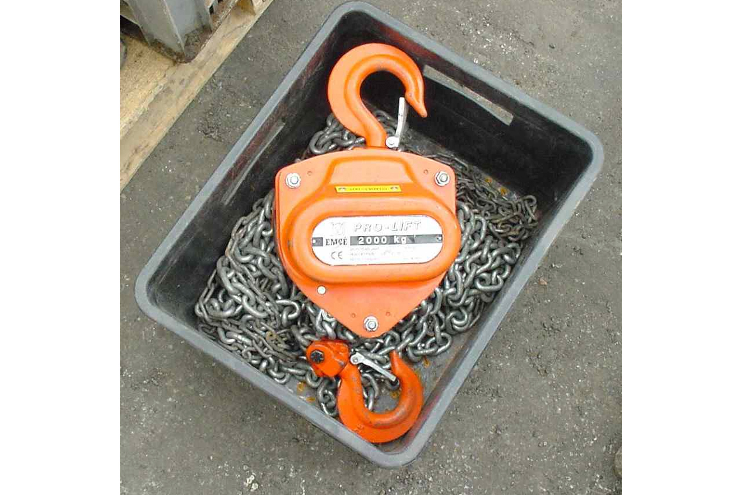 Kettingtakel 1 ton 6 m