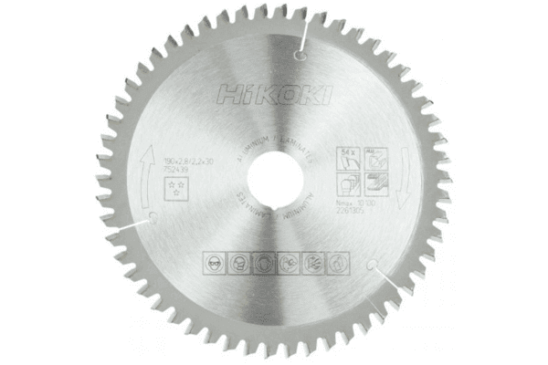 Zaagblad Ø 216 mm aluminium/plastic (54 tanden)