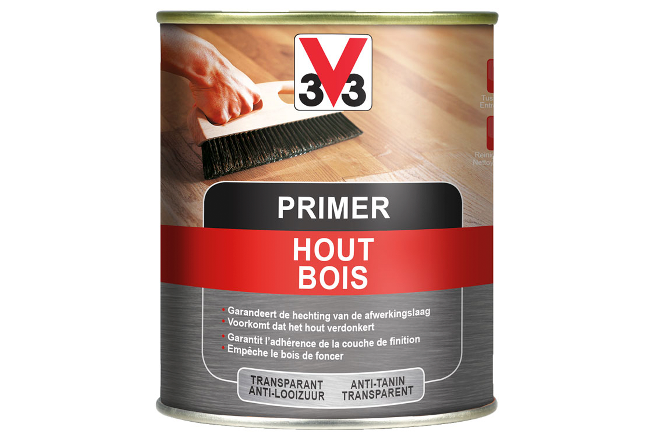 V33 primer voor parketvernis kleurloos 2,5 L