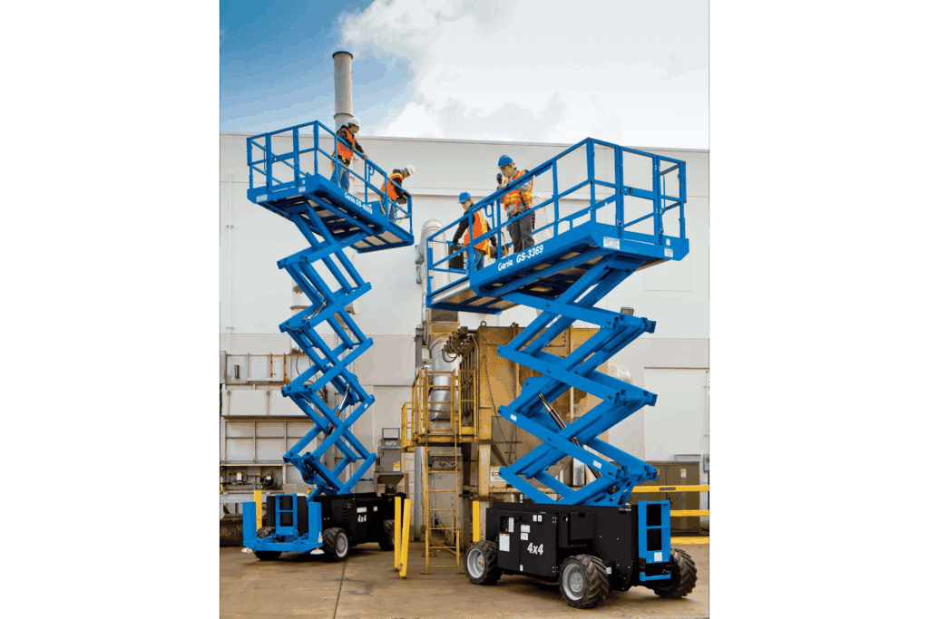 Schaarlift GENIE GS3369 RT - 4x4 diesel 12 meter