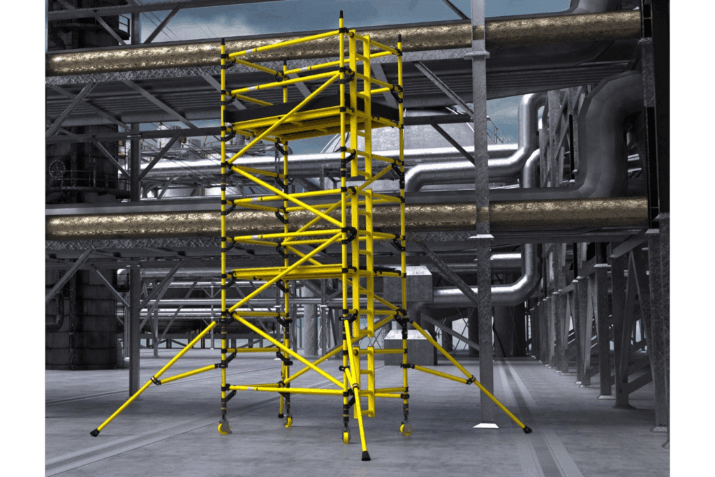 Zone 1 rolsteiger glasvezel 250 x 145 cm, vloerhoogte 2,20 m