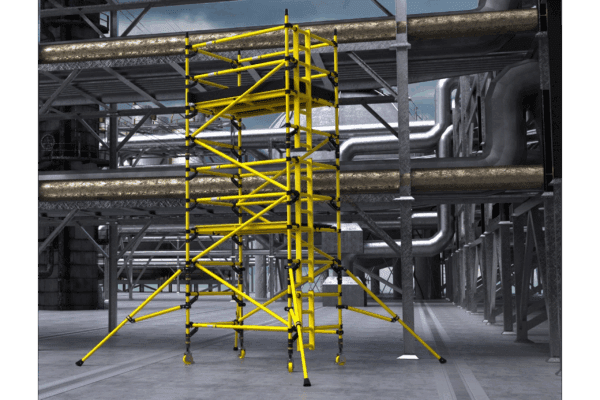 Zone 1 rolsteiger glasvezel 250 x 145 cm, vloerhoogte 2,20 m
