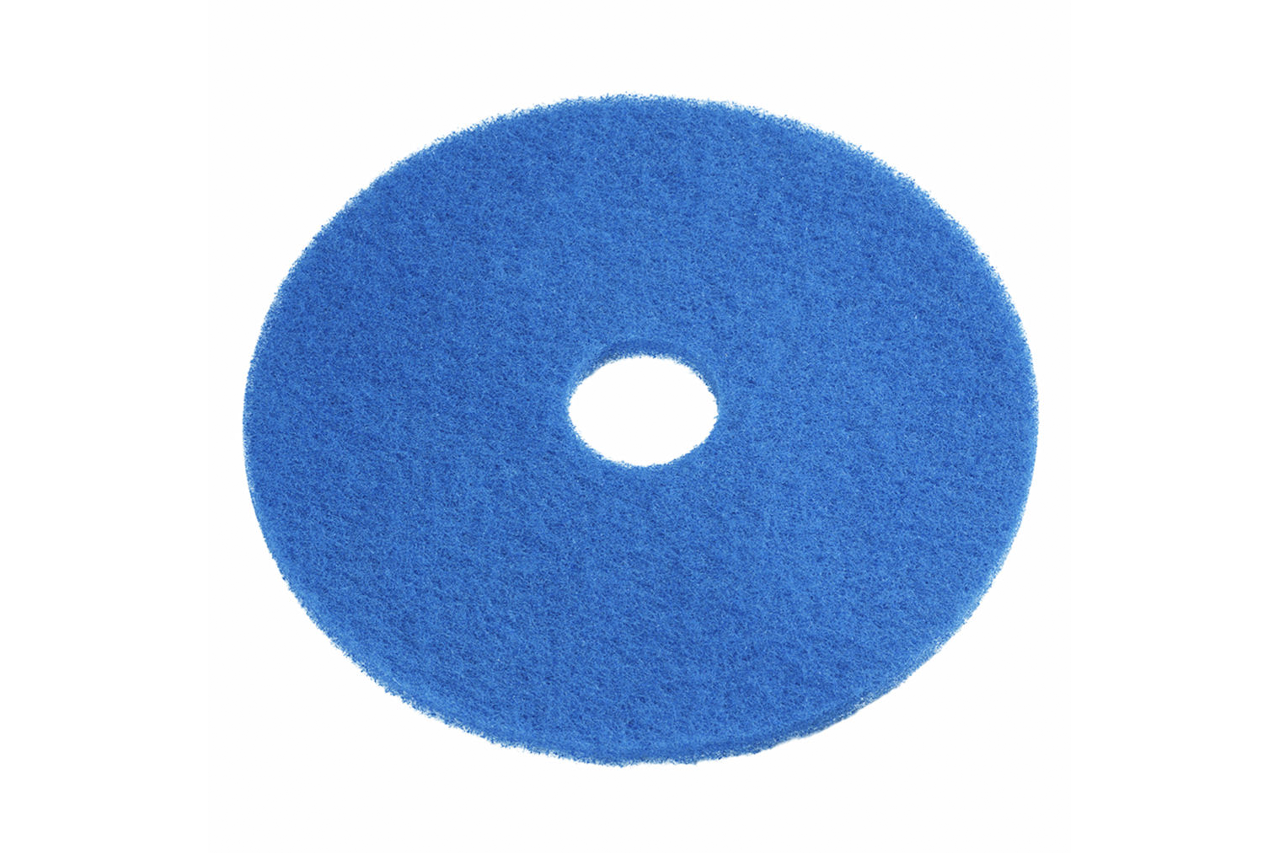 Boenpad synthetisch blauw Ø 43 cm