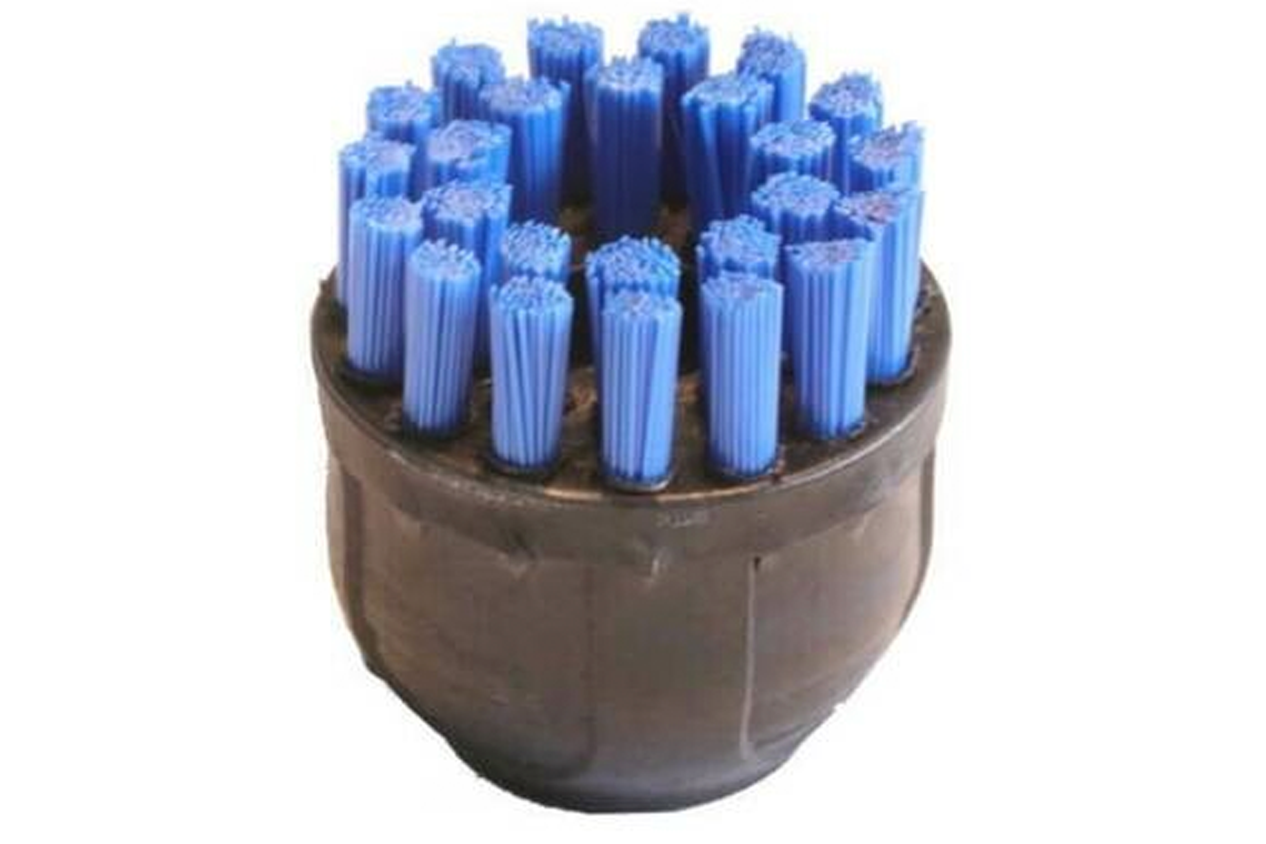 nylon borstel 6 cm blauw - interieur