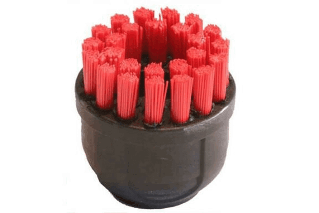 nylon borstel 6 cm rood - sanitair