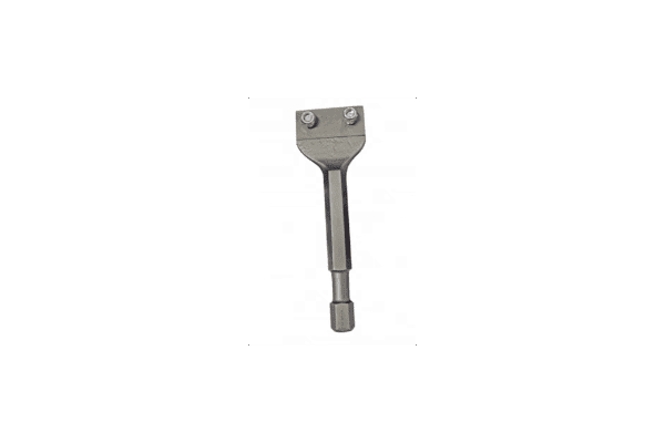 Messenhouder voor tapijt- en betonstripper perslucht 200 mm