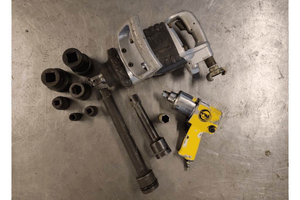Slagmoersleutel tot M 32 (1/2") perslucht