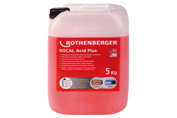 Ontkalkingsconcentraat 5 kg met corrosiebescherming. Anti-schuimend en kleurindicator. Verleng de levensduur van je pomp.