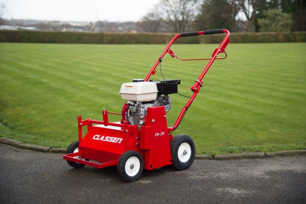 Classen verticuteerder 50 cm benzine verticuteermachine voor gazon