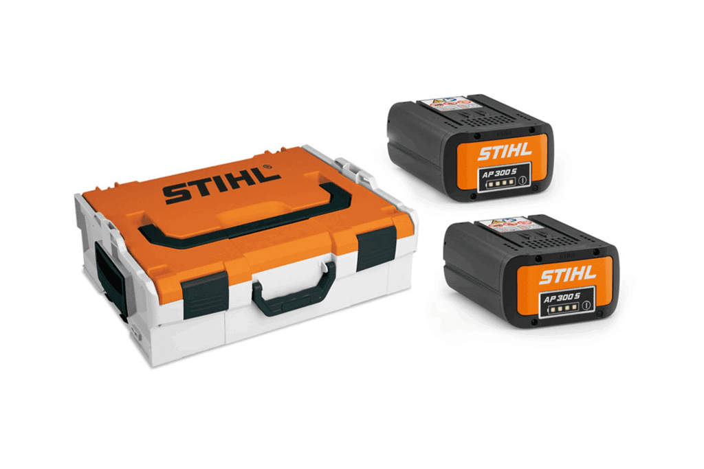 Accubox met 2 accu's en snellader