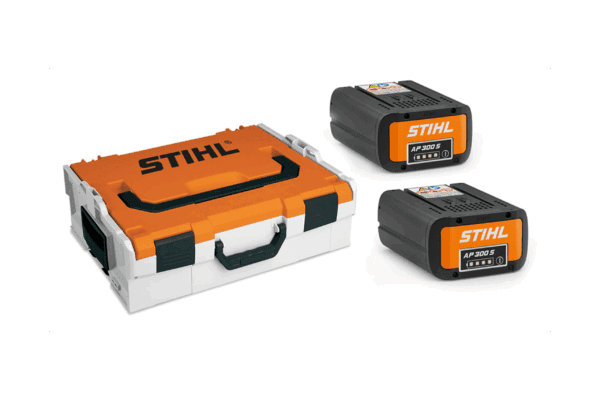 Accubox met 2 accu's en snellader