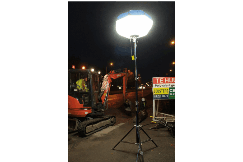 Verlichtingsballon LED met telescopisch statief 3,20 m