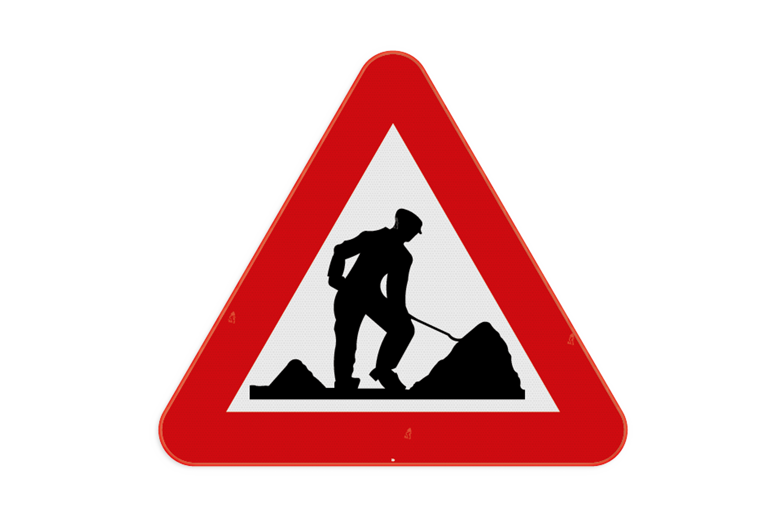 Verkeersbord A31 start verkeerswerken
