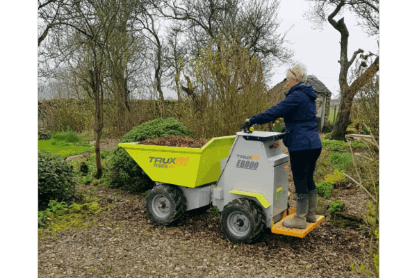 Mini-dumper 800 kg 4x4 elektrisch knik