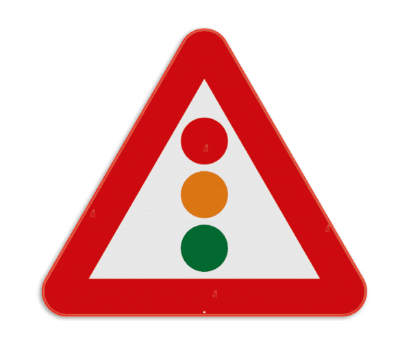 Verkeersbord A33 - Verkeerslichten